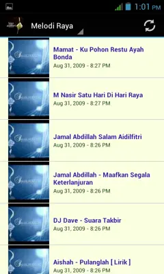 Lagu Hari Raya android App screenshot 3